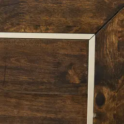 Montana Deep Brown Wooden King Bed