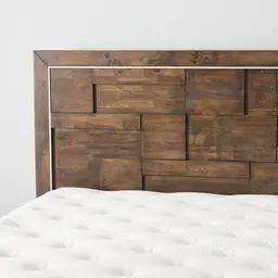 Montana Deep Brown Wooden King Bed