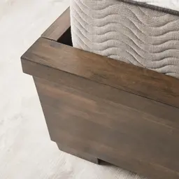 Montana Deep Brown Wooden Queen Bed