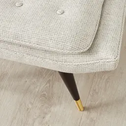 Tarrington Dove Grey Woven Fabric Occasional Chair