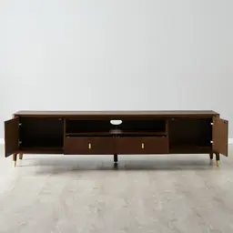 Beckham Brown Wooden Entertainment Unit