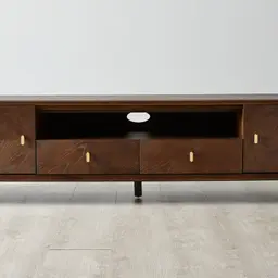 Beckham Brown Wooden Entertainment Unit