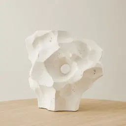 Cali Cast Stone Ceramic Vase