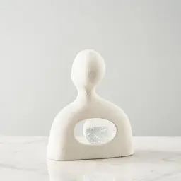 Seeking Resin Decorative With Crystal Ball