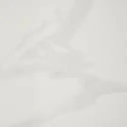 Maia White Sintered Stone Dining Table - Gold Stainless Steel Legs