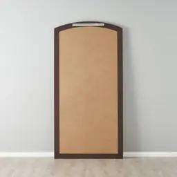 Amara Black Vintage Wooden Mirror