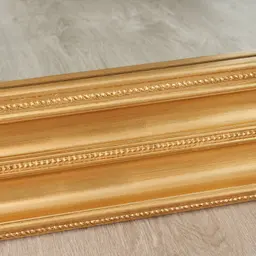 Calliope Antique Gold Rectangle Wooden Mirror