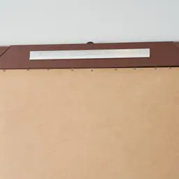 Von Black Rectangle Wooden Mirror 200x100cm