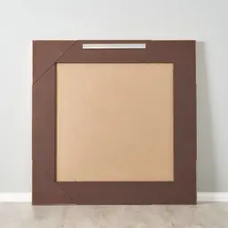 Calliope Antique Gold Square Wooden Mirror