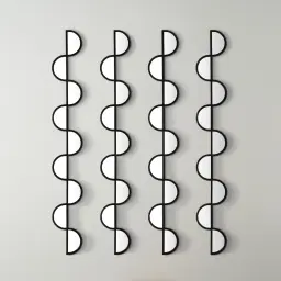 Airen Black Wall Mirror