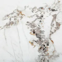 Terzetto Pandora Brown Sintered Stone Round Coffee Table - Dark Brown Wooden Legs