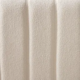 Jordan Chantilly White Fabric Corner Sofa