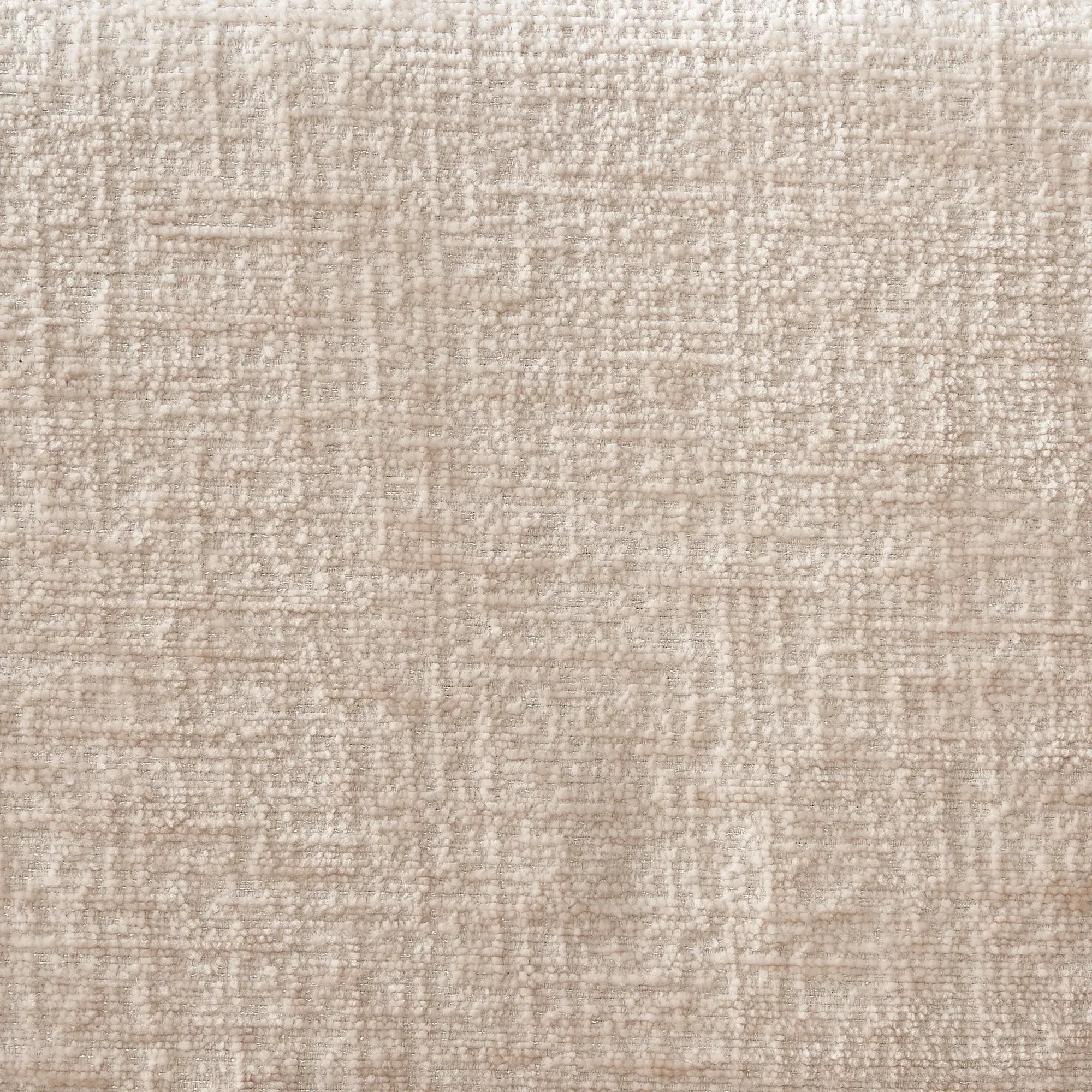 Riviera II Powder White Chenille Fabric Modular Sofa