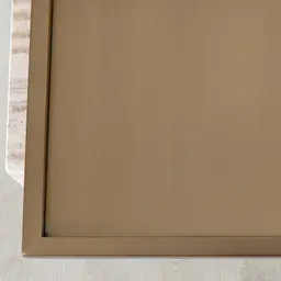 Monolith Natural Cream Travertine Side Table