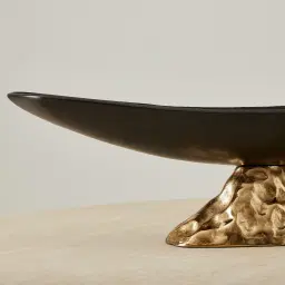 Larina Gold Metal Tray