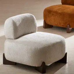 Karina Fusion Grey Fabric Occasional Chair