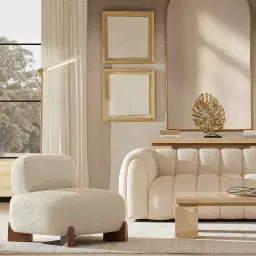 Karina Fusion Grey Fabric Occasional Chair