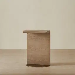 Reeves Medium Brown Side Table
