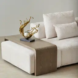 Reeves Medium Brown Ottoman Table
