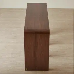 Costanza Mocha Walnut Brown Wooden Console Table