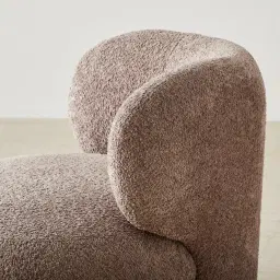 Brayden Warm Taupe Woven Fabric Occasional Chair