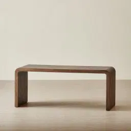 Reeves Amber Brown Ottoman Table