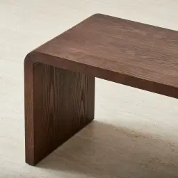 Reeves Amber Brown Ottoman Table