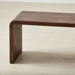 Reeves Amber Brown Ottoman Table