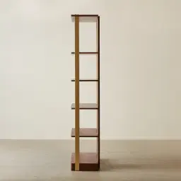 Sir Lionell Walnut Veneer Shelf