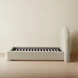 Estelle Stone Cream King Bed