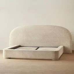 Estelle Mid Beige Queen Bed