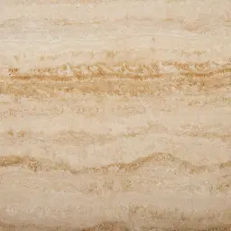 Monolith Natural Cream Travertine Console Table