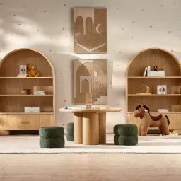 Terzetto Kids Light Oak Veneer Bookshelf