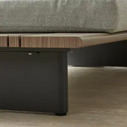Carlotta Matte Anthracite 5-Seater Outdoor Sofa With Coffee Table