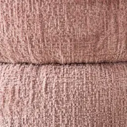 Polly Kids Dusty Pink Chenille Fabric Play Stool