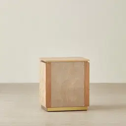 San Pierre Kids Light Brown Ash Veneer Bedside Table