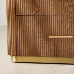 San Pierre Kids Toffee Brown Ash Veneer Dresser