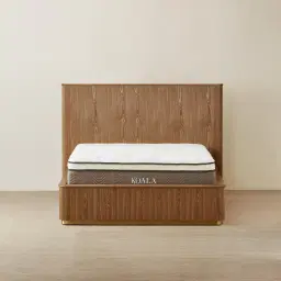 San Pierre Toffee Brown Ash Veneer Double Bed