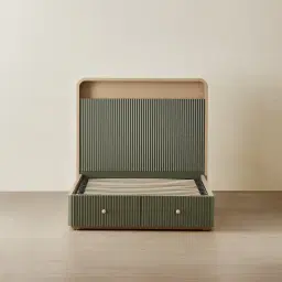 Harper Sage Green Kids King Single Bed