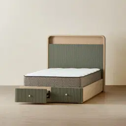 Harper Sage Green Kids King Single Bed