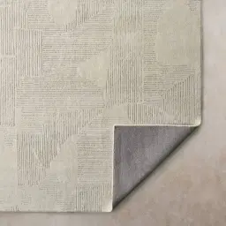 Estonia Ivory Beige Floor Rug - Extra Large 300cm x 350cm