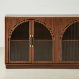 Costanza Mocha Walnut Brown Wooden Sideboard