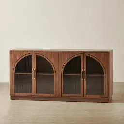 Costanza Mocha Walnut Brown Wooden Sideboard