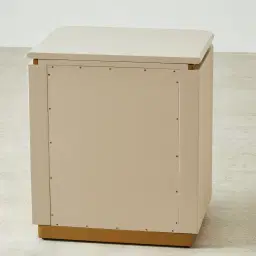 San Pierre Kids Beige Painted Wooden Bedside Table