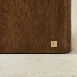 Trento Amber Brown Ash Veneer High Plinth