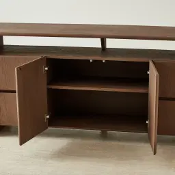 Dunstan Amber Brown Veneer Sideboard