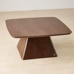 Dunstan Smoky Walnut Veneer High Coffee Table
