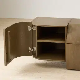 Jamil Ash Oak Veneer Entertainment Unit