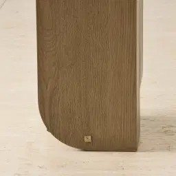 Jamil Ash Oak Veneer Console Table