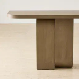 Jamil Ash Oak Veneer Console Table